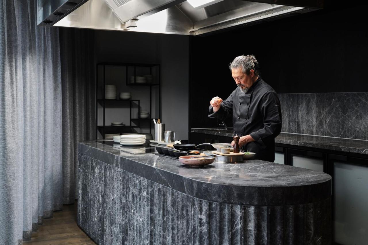 Melbourne Marriott Hotel Docklands Bagian luar foto Chef Nobu Matsuhisa